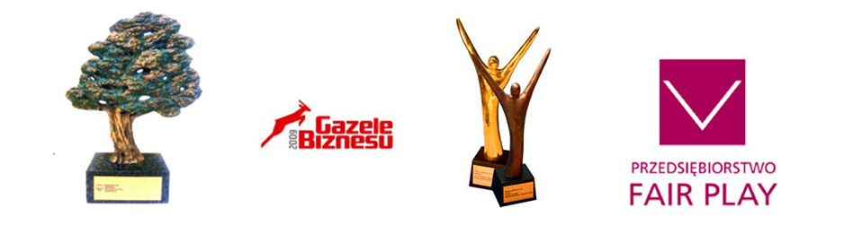 nagrody Dąb Małopolski, Gazela, biznesu, Przedsiębiorstwo Fair Play